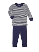 Baby's, Toddler's & Little Boy's Two Piece Striped Tee Pants Set