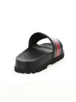 Web Slide Sandals