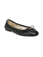 Felicia Leather Ballet Flats