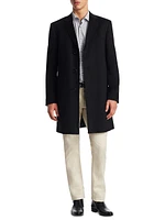 COLLECTION Buttoned Cashmere Topcoat