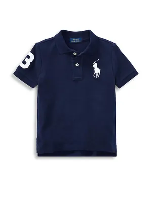 Big Pony Cotton Mesh Polo