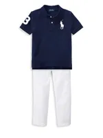 Big Pony Cotton Mesh Polo