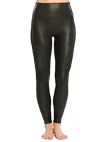 Faux Leather Moto Leggings