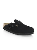 Boston Suede Clogs