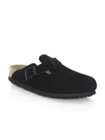 Boston Suede Clogs