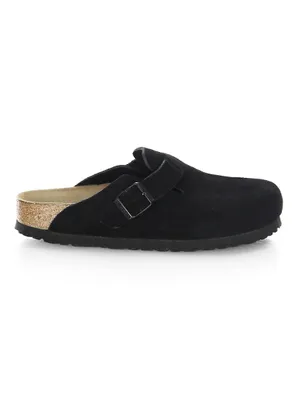 Boston Suede Clogs