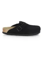 Boston Suede Clogs