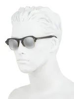 48MM Clubmaster Sunglasses