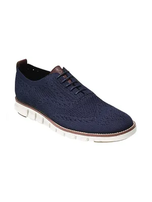 ZeroGrand Stitchlite Wingtip Oxfords