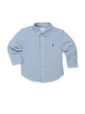 Baby Boy's Cotton Oxford Sportshirt