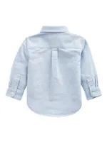 Baby Boy's Cotton Oxford Sportshirt