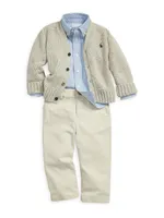 Baby Boy's Cotton Oxford Sportshirt