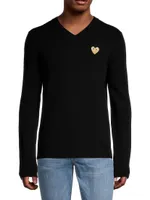 Heart Wool Sweater