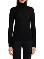 Iconic Style Cashmere Turtleneck Sweater