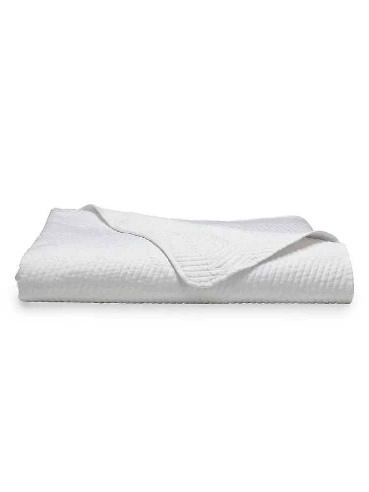 Lutece Quilted Sateen Coverlet