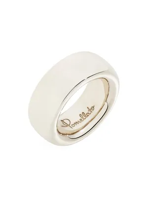 Iconica 18K White Gold Ring