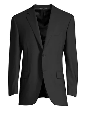 Classic Fit Wool Blazer