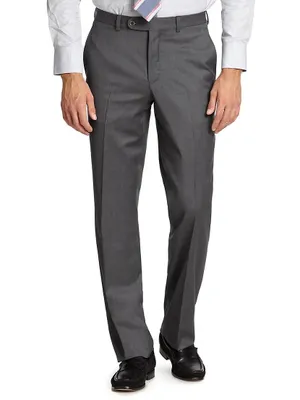 COLLECTION K-Body Wool Dress Pants