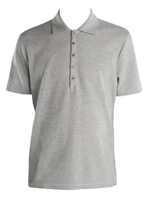 Short-Sleeve Relaxed-Fit Cotton Polo