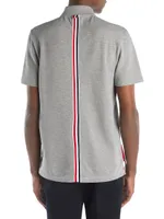 Short-Sleeve Relaxed-Fit Cotton Polo