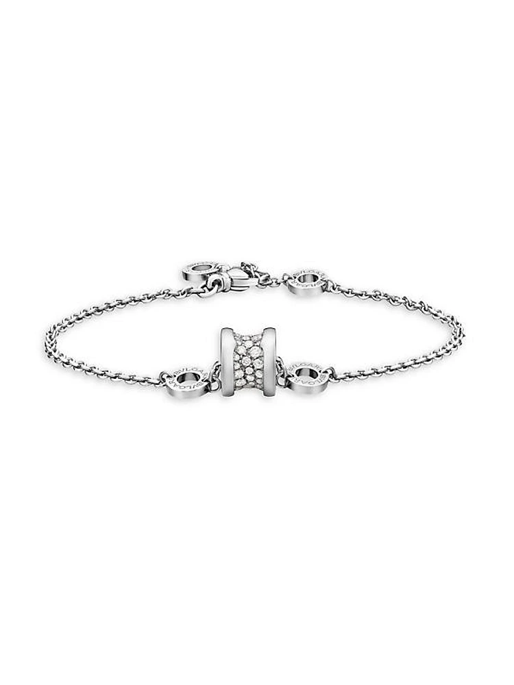 B.zero1 18K White Gold & Diamond Bracelet