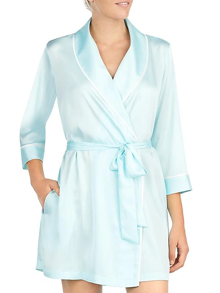 Happily Ever After Short Bridal Robe