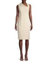 Blaze Asymmetric Sheath Dress