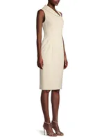 Blaze Asymmetric Sheath Dress