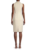 Blaze Asymmetric Sheath Dress