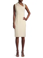 Blaze Asymmetric Sheath Dress