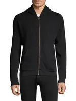 French Terry Stretch Full-Zip Hoodie