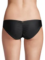 Low-Rise Solid Bikini Bottom