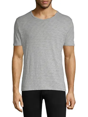 Slub Cotton Crewneck Tee