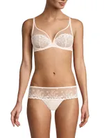 Delice Sheer Plunge Bra