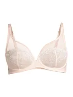 Delice Sheer Plunge Bra