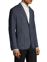 Hopper Stretch Wool Suit Jacket