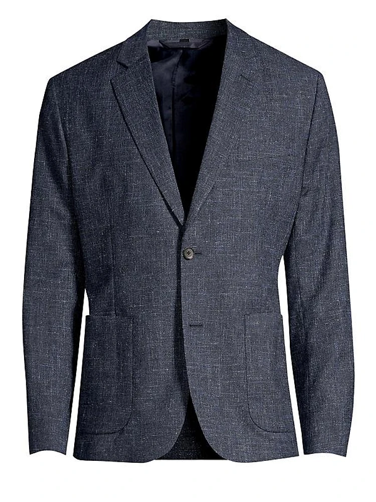 Hopper Stretch Wool Suit Jacket