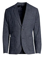 Hopper Stretch Wool Suit Jacket