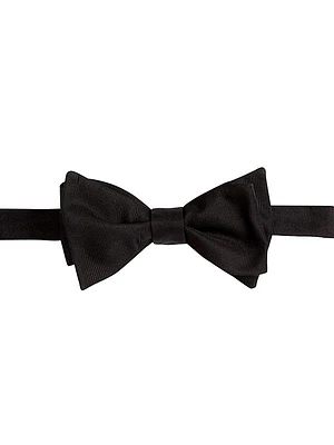 Solid Silk Bow Tie