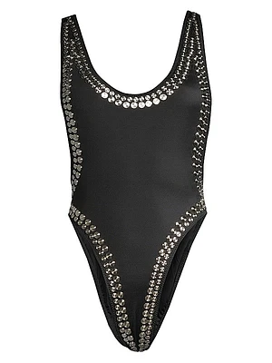 Marissa Stud One-Piece Swimsuit