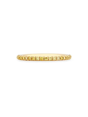 Aura 18K Yellow Gold & Natural Diamond Eternity Band/1.62MM