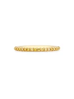 Aura 18K Yellow Gold & Natural Diamond Eternity Band/1.62MM