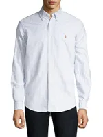 Striped Classic-Fit Oxford Shirt