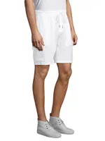 Linen Cargo Shorts