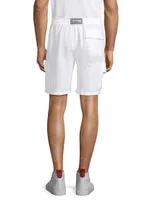 Linen Cargo Shorts