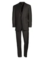 Regular-Fit Two-Button Wool-Blend Suit