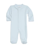 Baby's Long-Sleeve Cotton Footie