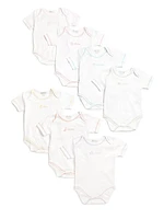 Baby Girl's Day of the Week Seven-Piece Bodysuit Set