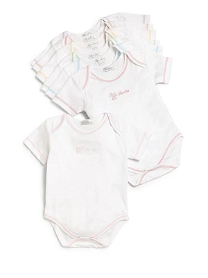 Baby Girl's Day of the Week Seven-Piece Bodysuit Set