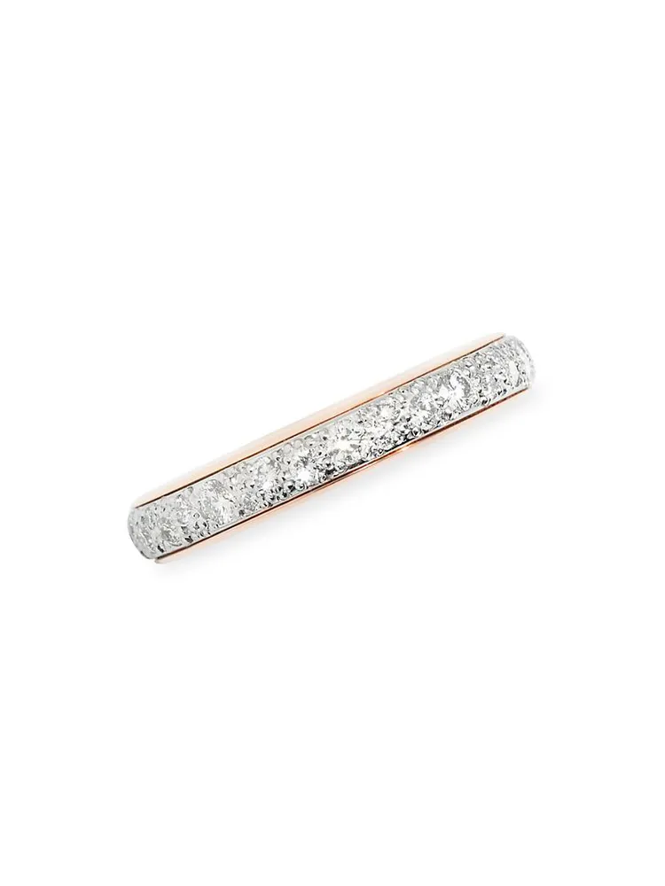 Iconica 18K Rose Gold & Diamond Ring